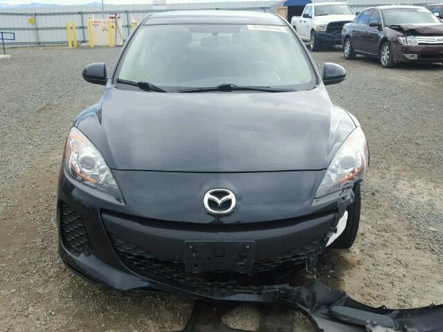 JM1BL1UF8C1597286 - 2012 MAZDA 3 I BLACK photo 9