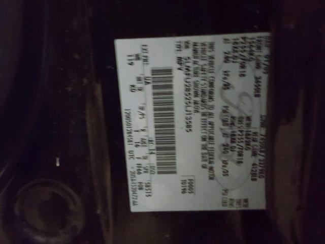 5LMFU28525LJ13585 - 2005 LINCOLN NAVIGATOR შავი ფოტო 10