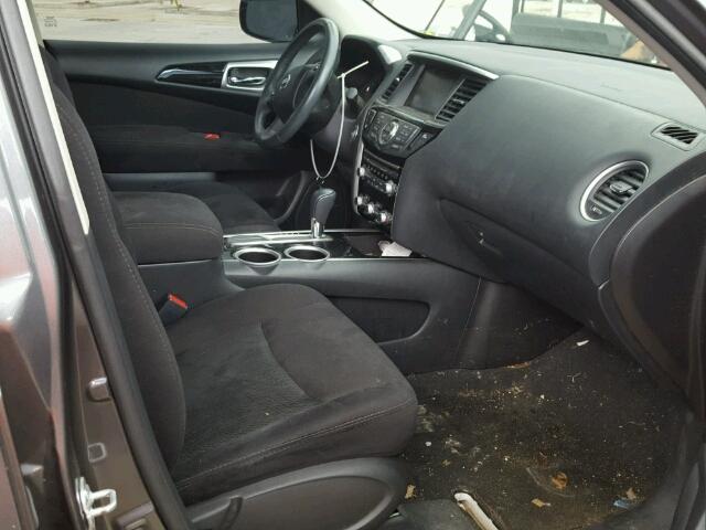 5N1AR2MN7GC602037 - 2016 NISSAN PATHFINDER GRAY photo 5