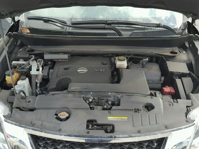 5N1AR2MN7GC602037 - 2016 NISSAN PATHFINDER GRAY photo 7