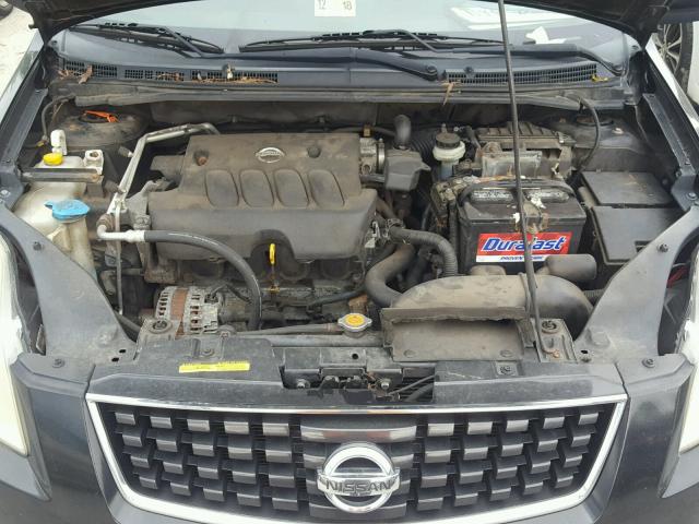 3N1AB61E28L733468 - 2008 NISSAN SENTRA 2.0 BLACK photo 7