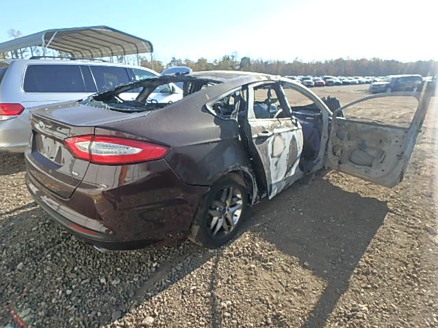 3FA6P0H77DR249026 - 2013 FORD FUSION SE MAROON photo 4