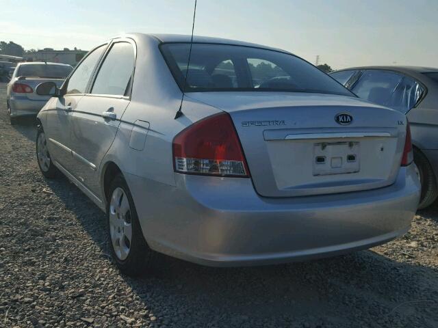 KNAFE222095664382 - 2009 KIA SPECTRA EX GRAY photo 3