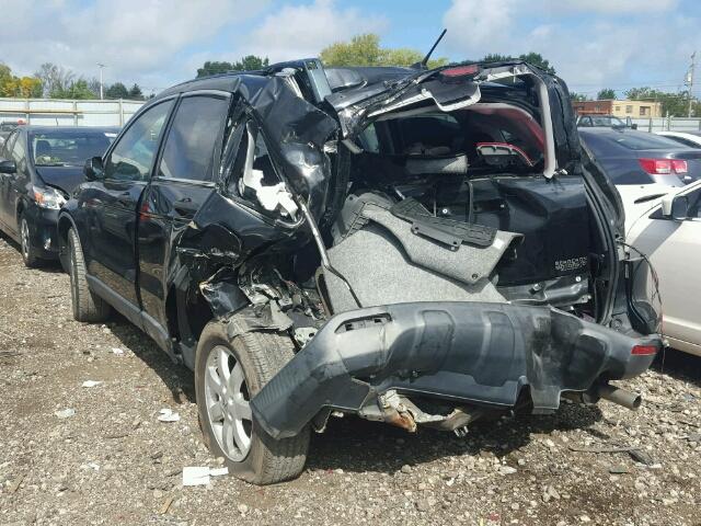 JHLRE48518C012638 - 2008 HONDA CR-V BLACK photo 3