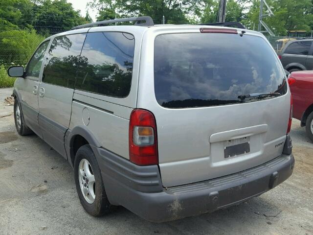 1GMDX03E24D193444 - 2004 PONTIAC MONTANA GRAY photo 3