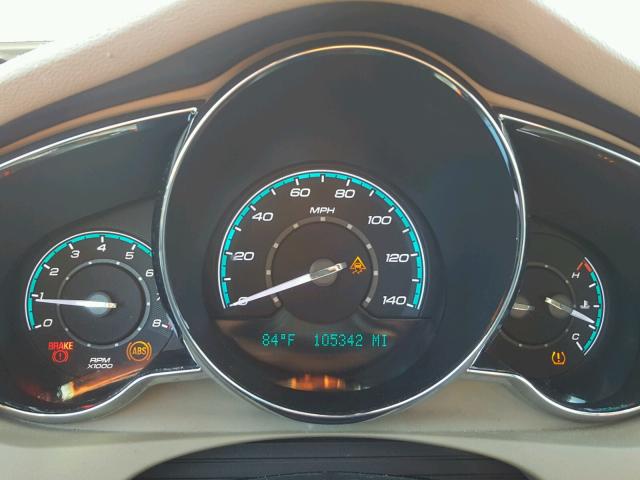 1G1ZG57B29F128654 - 2009 CHEVROLET MALIBU LS 金色 照片 8