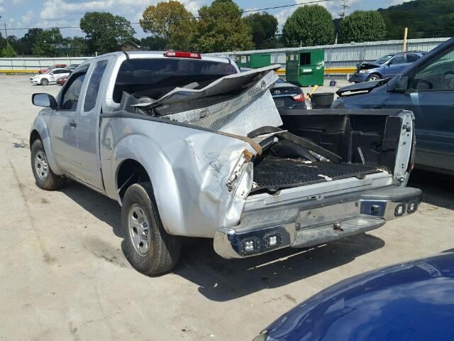 1N6BD0CT6AC449053 - 2010 NISSAN FRONTIER SILVER photo 3
