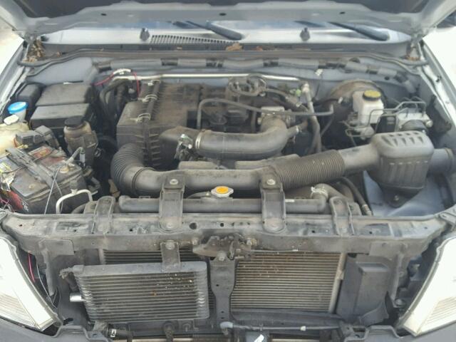 1N6BD0CT6AC449053 - 2010 NISSAN FRONTIER SILVER photo 7