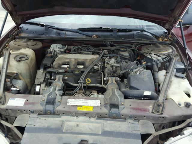 2G1WL52M0W9275437 - 1998 CHEVROLET LUMINA BAS 红色 照片 7