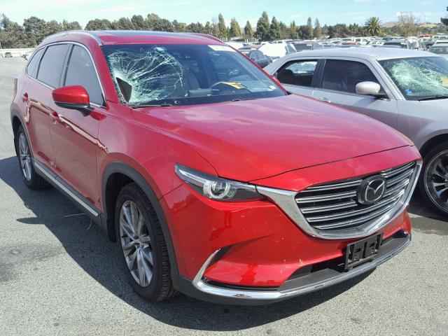 JM3TCADY0G0126547 - 2016 MAZDA CX-9 RED photo 1