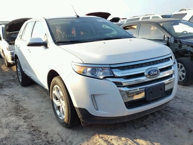 2FMDK3JC6CBA26851 - 2012 FORD EDGE WHITE photo 1