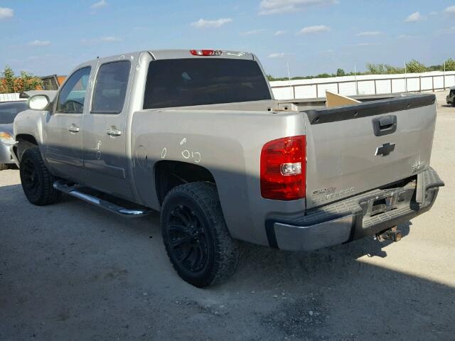 3GCEC13088G236742 - 2008 CHEVROLET SILVERADO SILVER photo 3