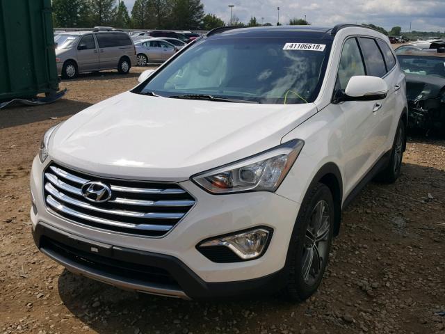 KM8SRDHF4GU139223 - 2016 HYUNDAI SANTA FE S WHITE photo 2