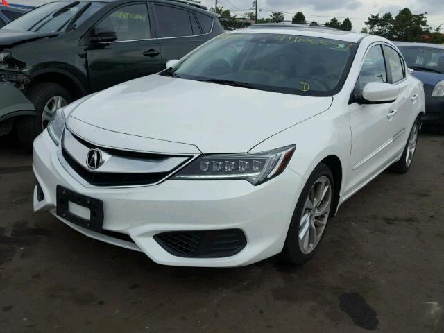 19UDE2F75GA001718 - 2016 ACURA ILX WHITE photo 2