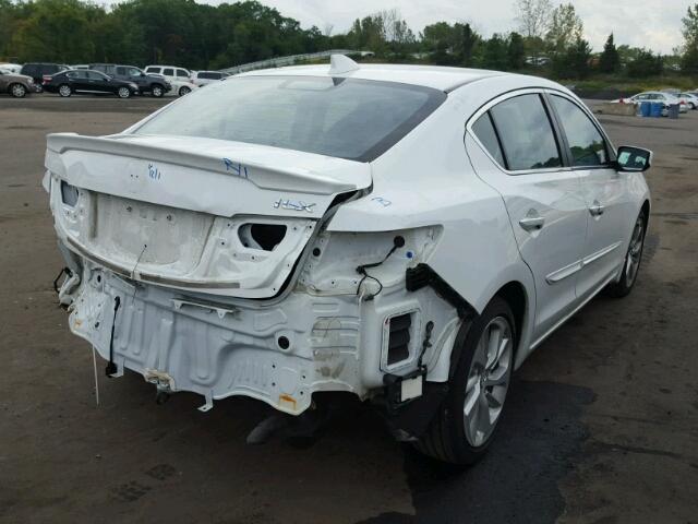 19UDE2F75GA001718 - 2016 ACURA ILX WHITE photo 4