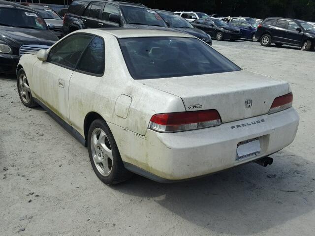 JHMBB6248XC004438 - 1999 HONDA PRELUDE WHITE photo 3