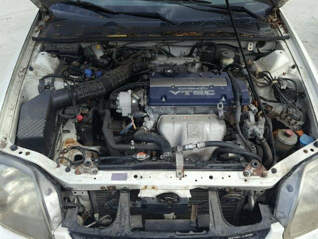 JHMBB6248XC004438 - 1999 HONDA PRELUDE WHITE photo 7