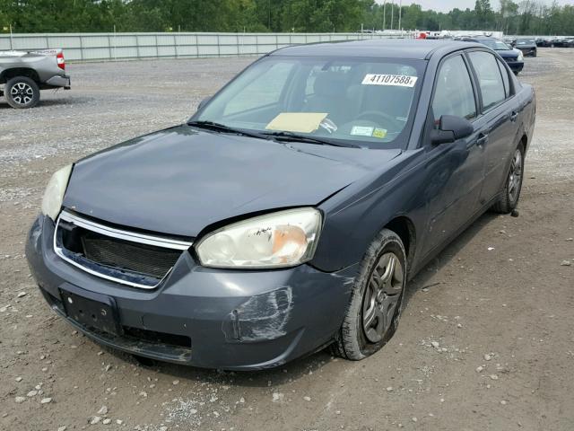 1G1ZS58N07F173404 - 2007 CHEVROLET MALIBU LS ნაცრისფერი ფოტო 2