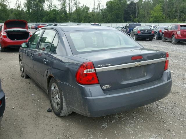 1G1ZS58N07F173404 - 2007 CHEVROLET MALIBU LS ნაცრისფერი ფოტო 3