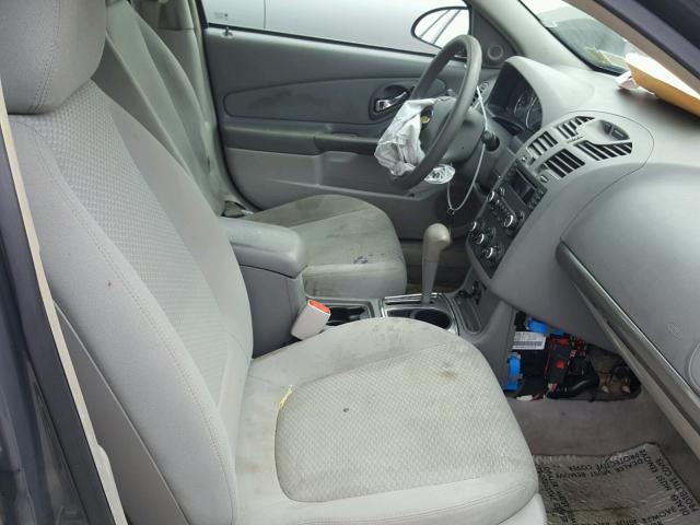 1G1ZS58N07F173404 - 2007 CHEVROLET MALIBU LS ნაცრისფერი ფოტო 5
