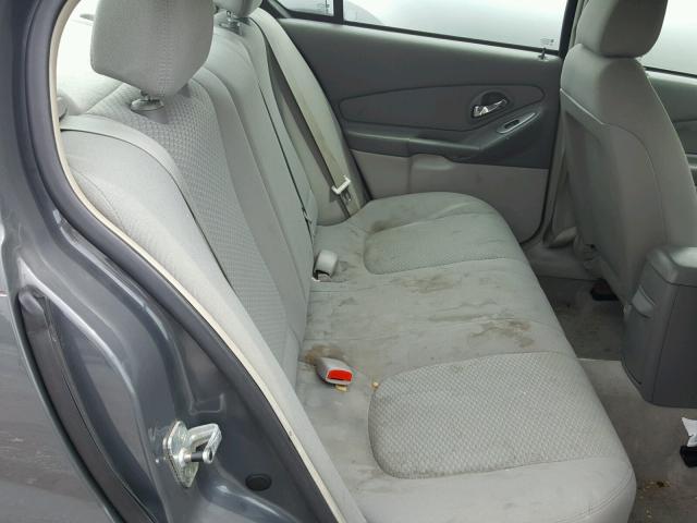1G1ZS58N07F173404 - 2007 CHEVROLET MALIBU LS ნაცრისფერი ფოტო 6