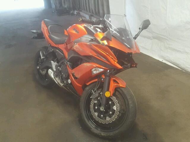 JKAEXEJ12HDA01867 - 2017 KAWASAKI EX650 J შავი ფოტო 1