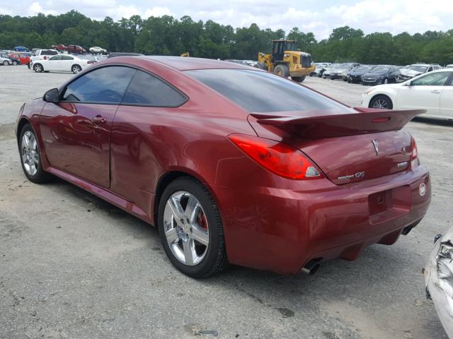 1G2ZM177584201972 - 2008 PONTIAC G6 GXP RED photo 3