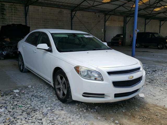 1G1ZC5E13BF154109 - 2011 CHEVROLET MALIBU 1LT WHITE photo 1