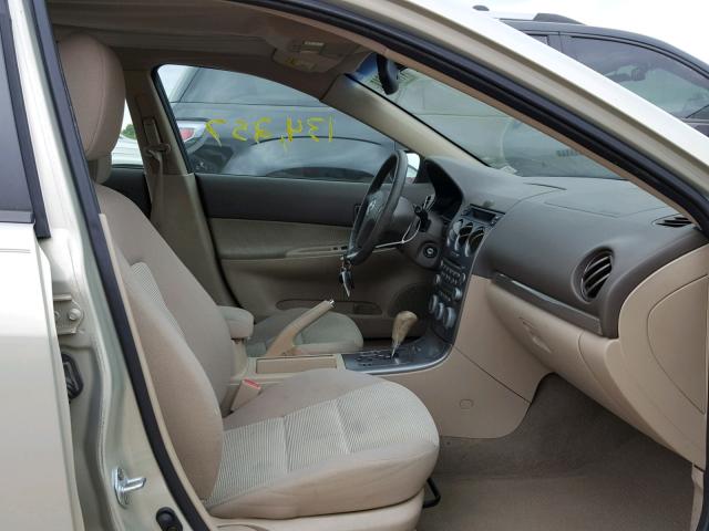 1YVFP80D045N46775 - 2004 MAZDA 6 S TAN photo 5