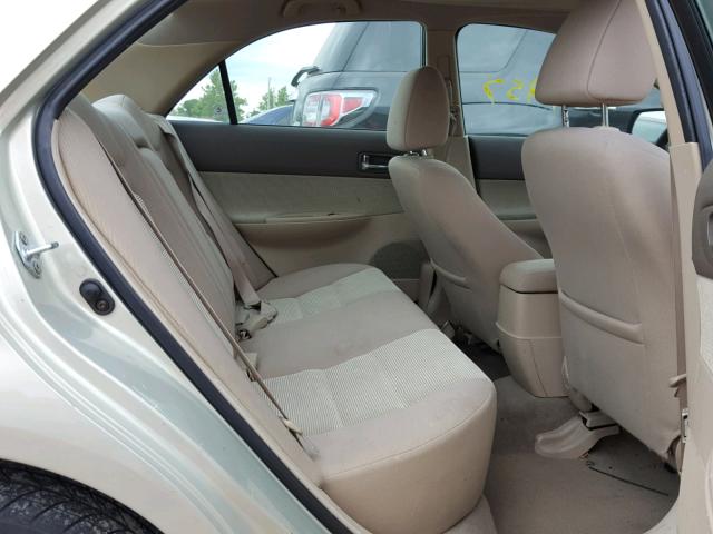 1YVFP80D045N46775 - 2004 MAZDA 6 S TAN photo 6