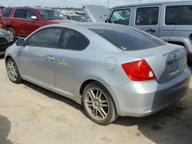 JTKDE177350057286 - 2005 TOYOTA SCION TC SILVER photo 3