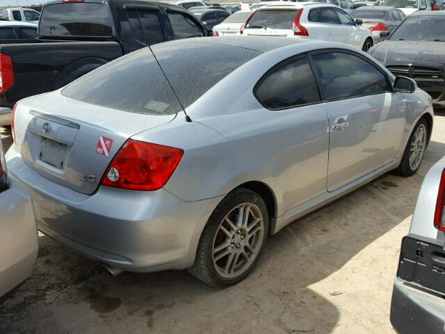 JTKDE177350057286 - 2005 TOYOTA SCION TC 银色 照片 4