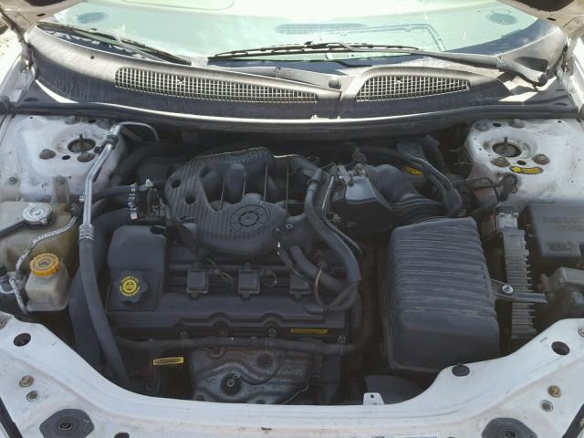 1B3EL36T13N569433 - 2003 DODGE STRATUS SE WHITE photo 7