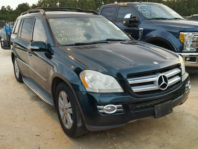 4JGBF71E47A144645 - 2007 MERCEDES-BENZ GL 450 4MA GREEN photo 1