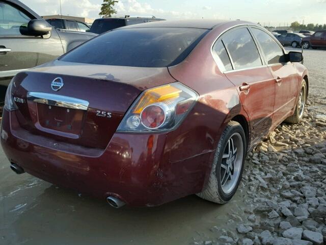 1N4AL2AP5CN459881 - 2012 NISSAN ALTIMA BAS MAROON photo 4