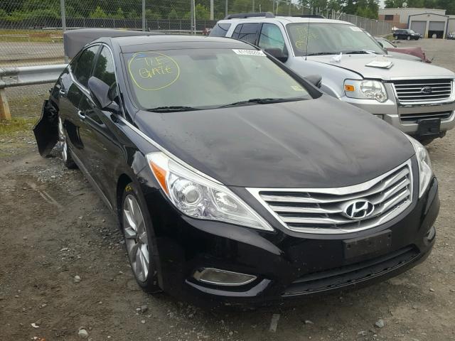 KMHFH4JG2DA288640 - 2013 HYUNDAI AZERA GLS BLACK photo 1