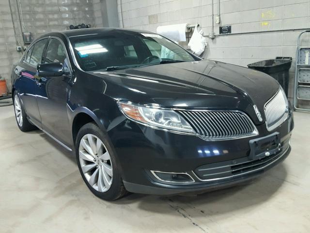 1LNHL9DK8DG613700 - 2013 LINCOLN MKS BLACK photo 1