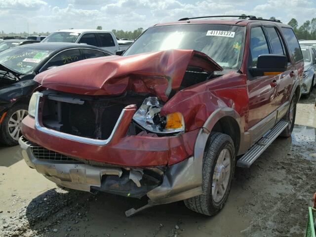 1FMRU17W84LA40791 - 2004 FORD EXPEDITION RED photo 2