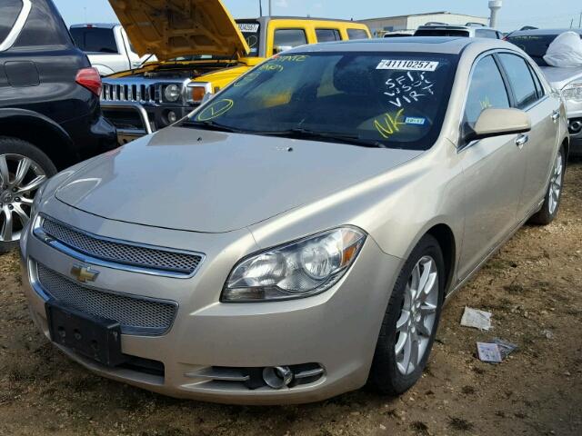 1G1ZE5EB0AF101031 - 2010 CHEVROLET MALIBU LTZ 棕色 照片 2