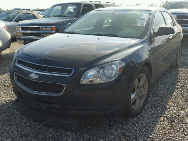 1G1ZB5E16BF213320 - 2011 CHEVROLET MALIBU LS BLACK photo 2