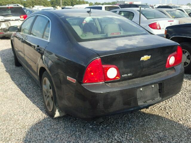 1G1ZB5E16BF213320 - 2011 CHEVROLET MALIBU LS BLACK photo 3