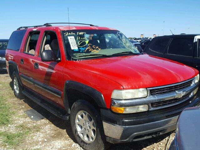 1GNEC16Z42J326560 - 2002 CHEVROLET SUBURBAN RED photo 1