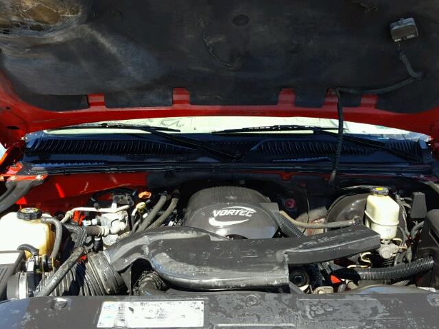 1GNEC16Z42J326560 - 2002 CHEVROLET SUBURBAN RED photo 7