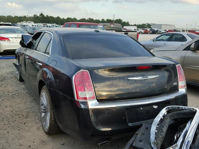 2C3CA5CG3BH549680 - 2011 CHRYSLER 300 LIMITE BLACK photo 3