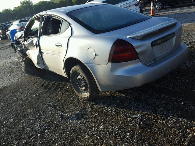 2G2WP522851226675 - 2005 PONTIAC GRAND PRIX SILVER photo 3