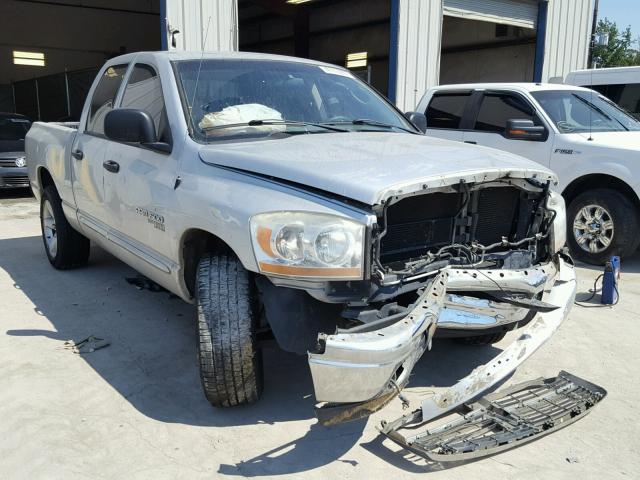 1D7HA18N76S550076 - 2006 DODGE RAM 1500 SILVER photo 1