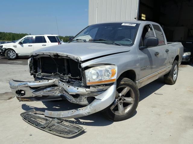 1D7HA18N76S550076 - 2006 DODGE RAM 1500 SILVER photo 2