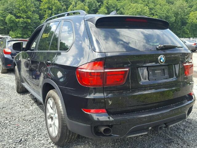 5UXZV4C56BL416870 - 2011 BMW X5 XDRIVE3 BLACK photo 3