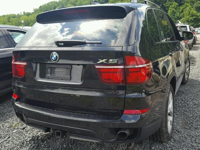 5UXZV4C56BL416870 - 2011 BMW X5 XDRIVE3 BLACK photo 4