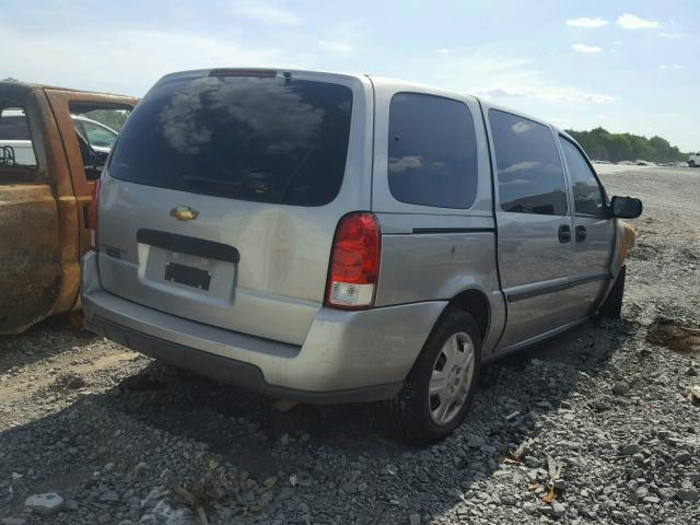 1GNDV23117D177959 - 2007 CHEVROLET UPLANDER L 银色 照片 4